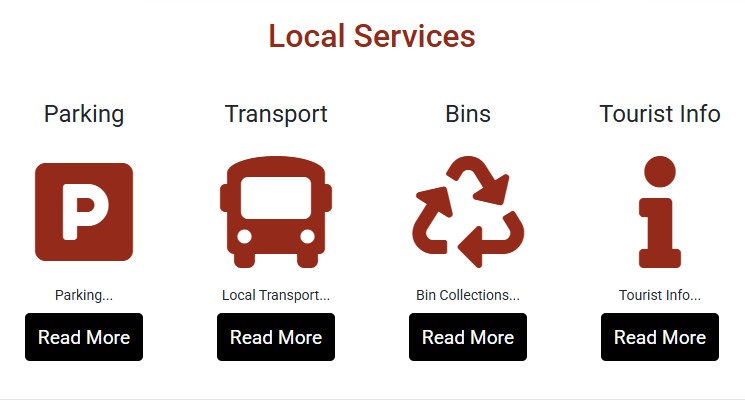 Local Services Widget