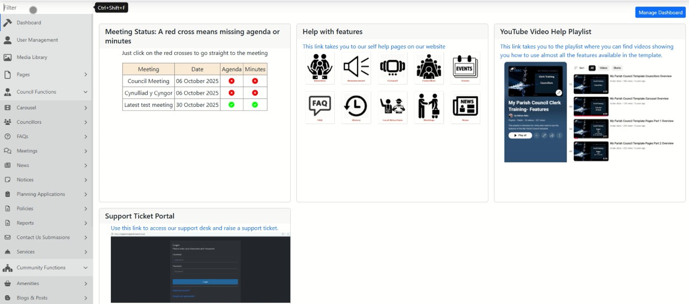 Helping Site admins