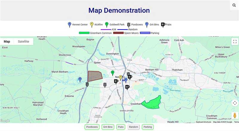 Local Mapping Widget